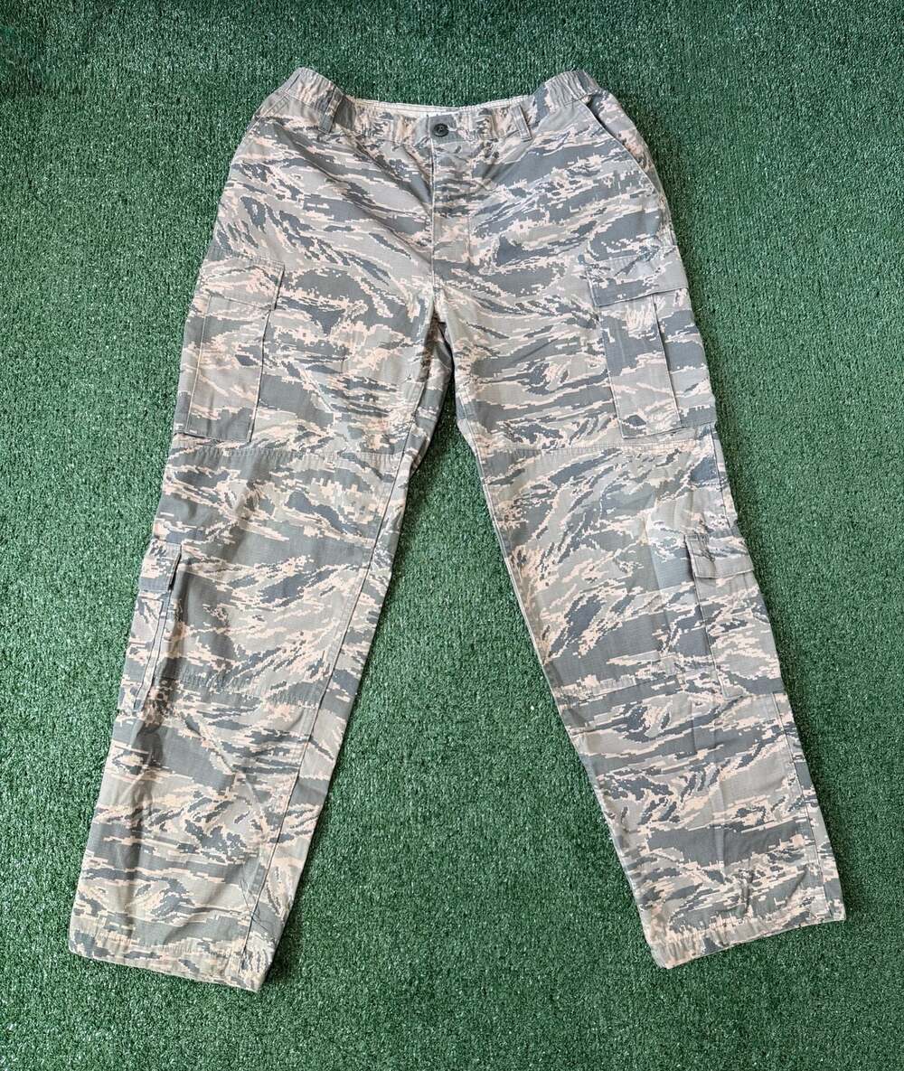 US Air Force ABU Digital Tiger Stripe Camouflage Cargo Utility Pants no tags
